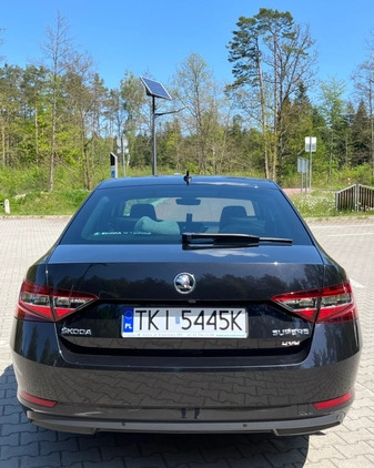 Skoda Superb cena 107000 przebieg: 149988, rok produkcji 2018 z Daleszyce małe 466